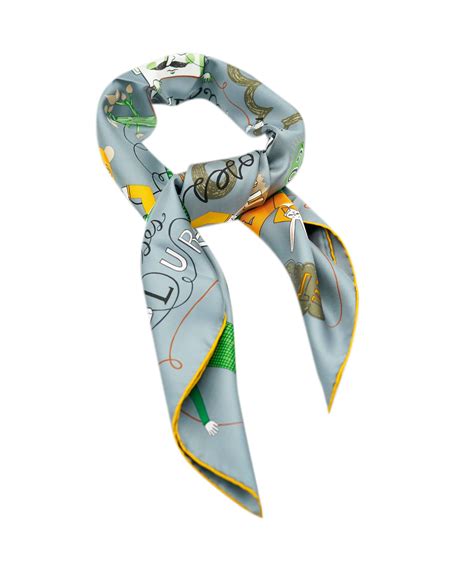 Hermès Les Confessions Silk Scarf 